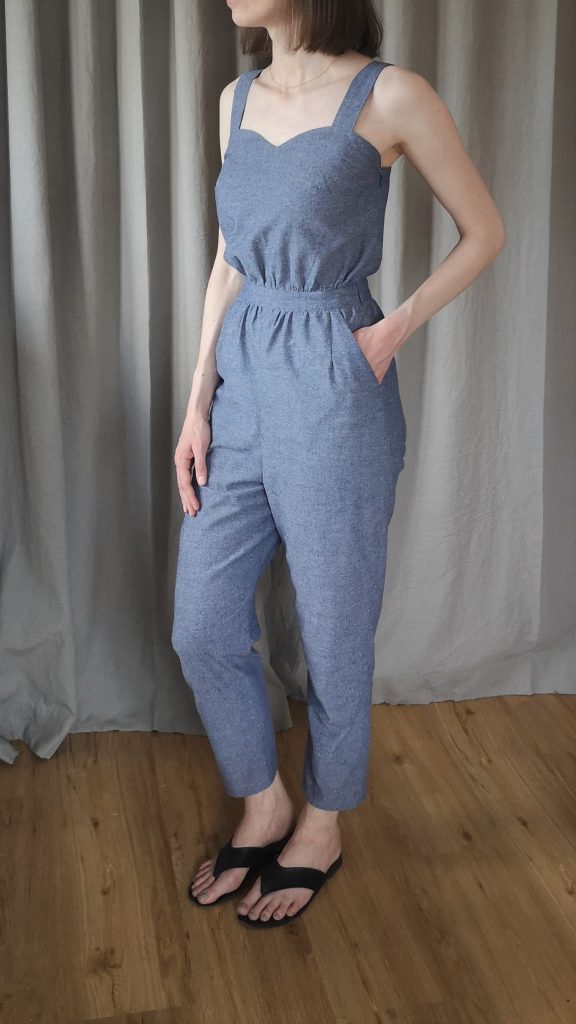 sienaehtschonwieder.de Tilly and the buttons Marigold Jumpsuit Chambray